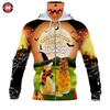 Awesome Hoodie 3D All Over Print Halloween Dog - Hoodie &amp; Zip Hoodies With Gaiter ND434