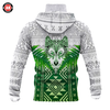 Awesome Hoodie 3D All Over Print Native Wolf - Hoodie &amp; Zip Hoodies With Gaiter ND435