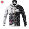 Awesome Hoodie 3D All Over Print Wolf - Hoodie &amp; Zip Hoodies With Gaiter ND437