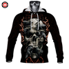 Awesome Hoodie 3D All Over Print Skull - Hoodie &amp; Zip Hoodies With Gaiter ND447