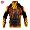 Awesome Hoodie 3D All Over Print Reaper Fire - Hoodie &amp; Zip Hoodies With Gaiter ND448