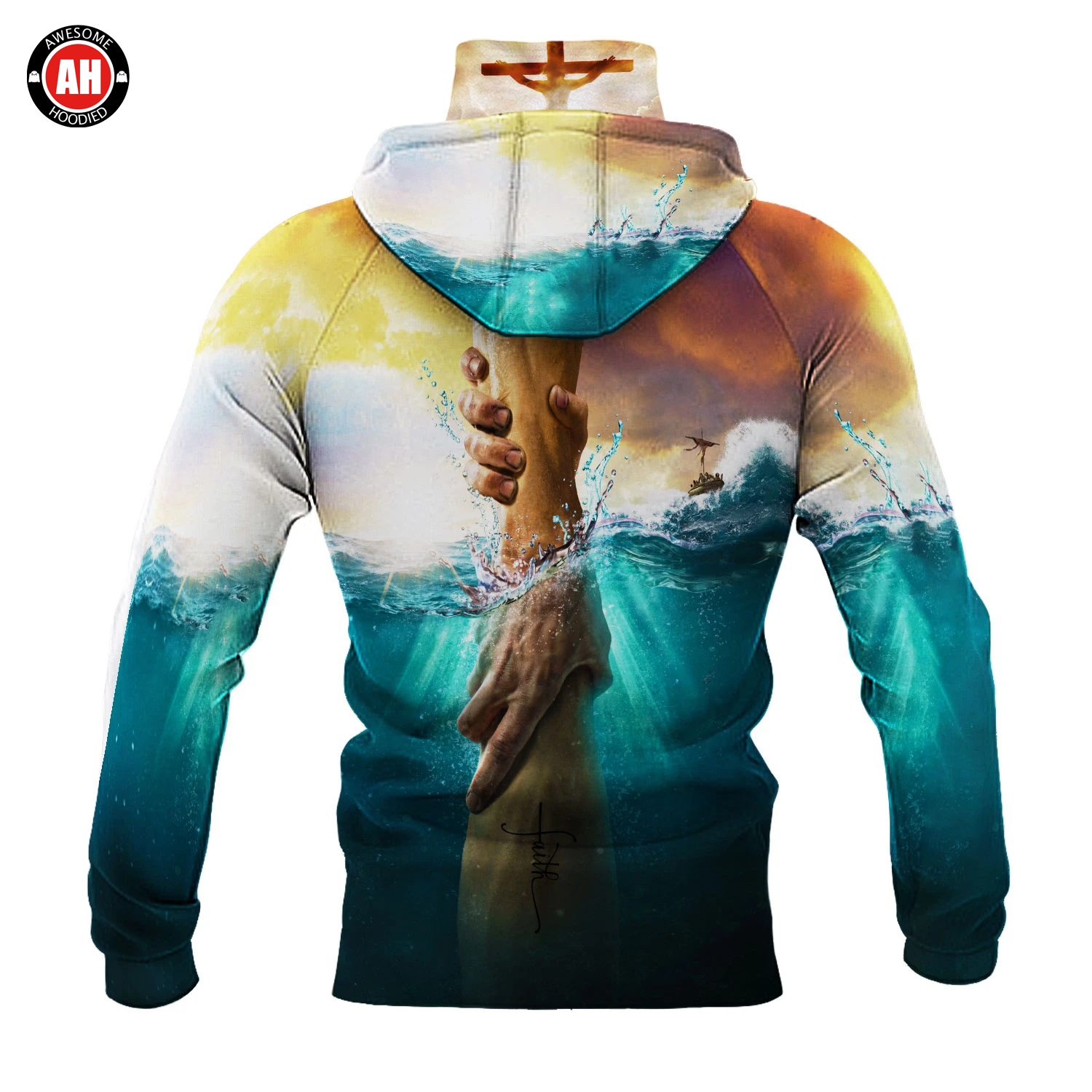 Awesome Hoodie 3D All Over Print Christian - Hoodie & Zip Hoodies With Gaiter ND449