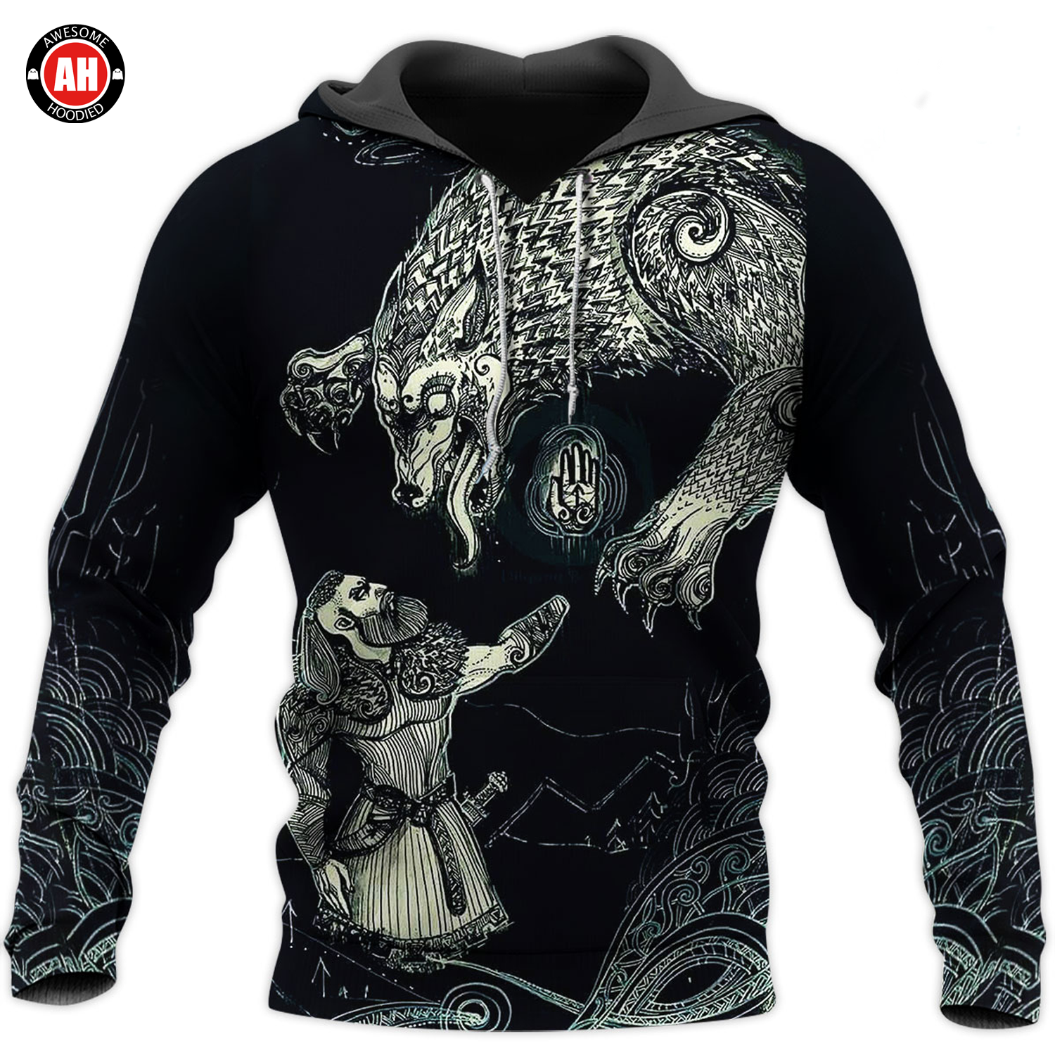 Awesome Hoodie 3D All Over Print Norse Mythology - Hoodie, T-Shirt, Zip Hoodies, Sweatshirt ND453