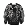 Awesome Hoodie 3D All Over Print Viking Wolf and Dragon - Hoodie, T-Shirt, Zip Hoodies, Sweatshirt ND454