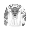 Awesome Hoodie 3D All Over Print Viking Tattoos - Hoodie, T-Shirt, Zip Hoodies, Sweatshirt ND456