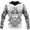 Awesome Hoodie 3D All Over Print Love Viking Odin - Hoodie, T-Shirt, Zip Hoodies, Sweatshirt ND457