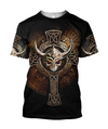 Awesome Hoodie 3D All Over Print Viking Skulls - Hoodie, T-Shirt, Zip Hoodies, Sweatshirt ND458