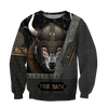 Awesome Hoodie 3D All Over Print Viking Wolf Warrior - Hoodie, T-Shirt, Zip Hoodies, Sweatshirt ND459