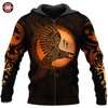 Awesome Hoodie 3D All Over Print Love Viking Raven - Hoodie, T-Shirt, Zip Hoodies, Sweatshirt ND463