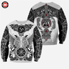Awesome Hoodie 3D All Over Print Viking Tattoos - Hoodie, T-Shirt, Zip Hoodies, Sweatshirt ND466