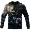 Awesome Hoodie 3D All Over Print Mythical Wolf - Hoodie, T-Shirt, Zip Hoodies, Sweatshirt ND469