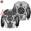 Awesome Hoodie 3D All Over Print Viking Tattoos Custom Name - Hoodie, T-Shirt, Zip Hoodies, Sweatshirt ND470