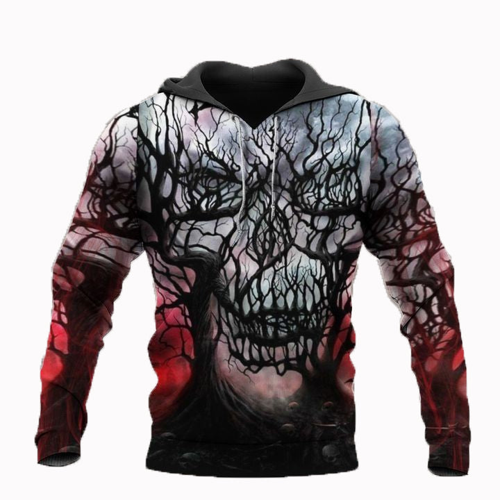 Awesome hoodie 3d all print NIGHT SKULL for Men and Women, T-Shirt, Zip Hoodies, Sweatshirt NQ287