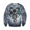 Awesome hoodie-Tattoo and Dungeon Dragon 3D All Over Print for Men and Women Hoodie, T-Shirt, Sweatshirt, Shorts TH007