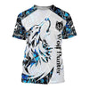 3D All Over Wolf Hoodies for Men and Women, T-Shirt, Zip Hoodies, Sweatshirt DTK006