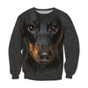 3D All Over Print Dachshund Face