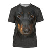 3D All Over Print Dachshund Face