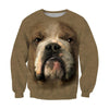 3D All Over Print Bulldog Face