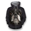 3D All Over Print Boston Terrier Face