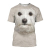 3D All Over Print Bichon Frise Face