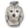3D All Over Print Bichon Frise Face