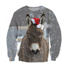 3D All Over Print Christmas Donkey