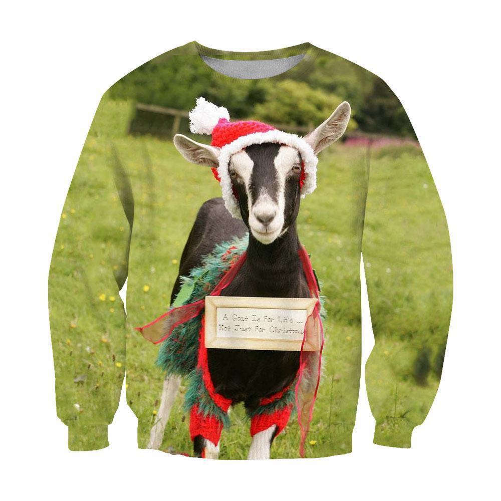 3D All Over Print Christmas Goat