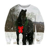 Awesome Hoodie Christmas Horse for Men and Women HBC311