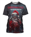 Awesome Hoodie Christmas Evil Santa for Men and Women HBC321