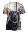 3D All Over Print Black Labrador Retriever