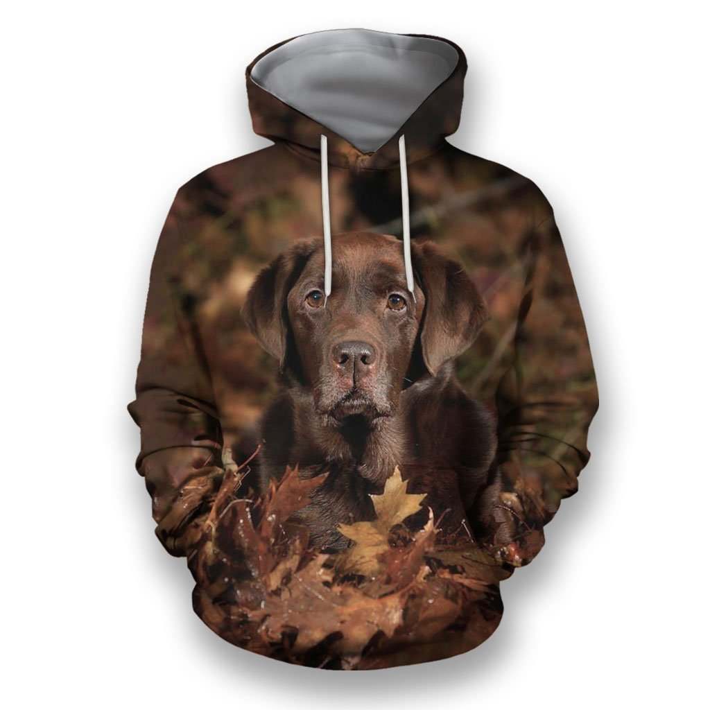 3D All Over Print Black Labrador Retriever