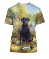 3D All Over Print Black Labrador Retriever