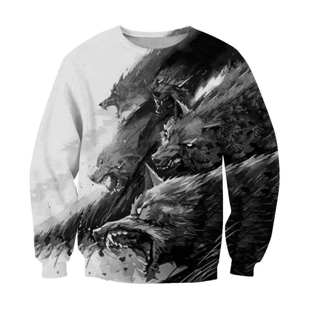 3D All Over Print A Flock Of Wild Wolves