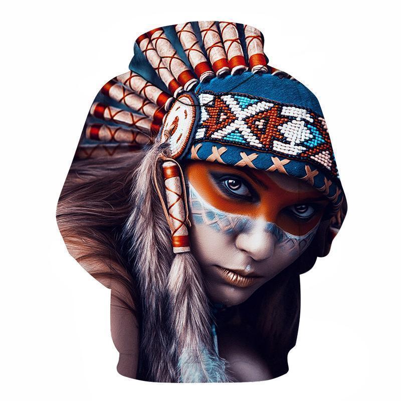 3D All Over Print Native American for Men and Women, Hoodies HBC0057