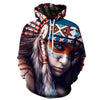 3D All Over Print Native American for Men and Women, Hoodies HBC0057