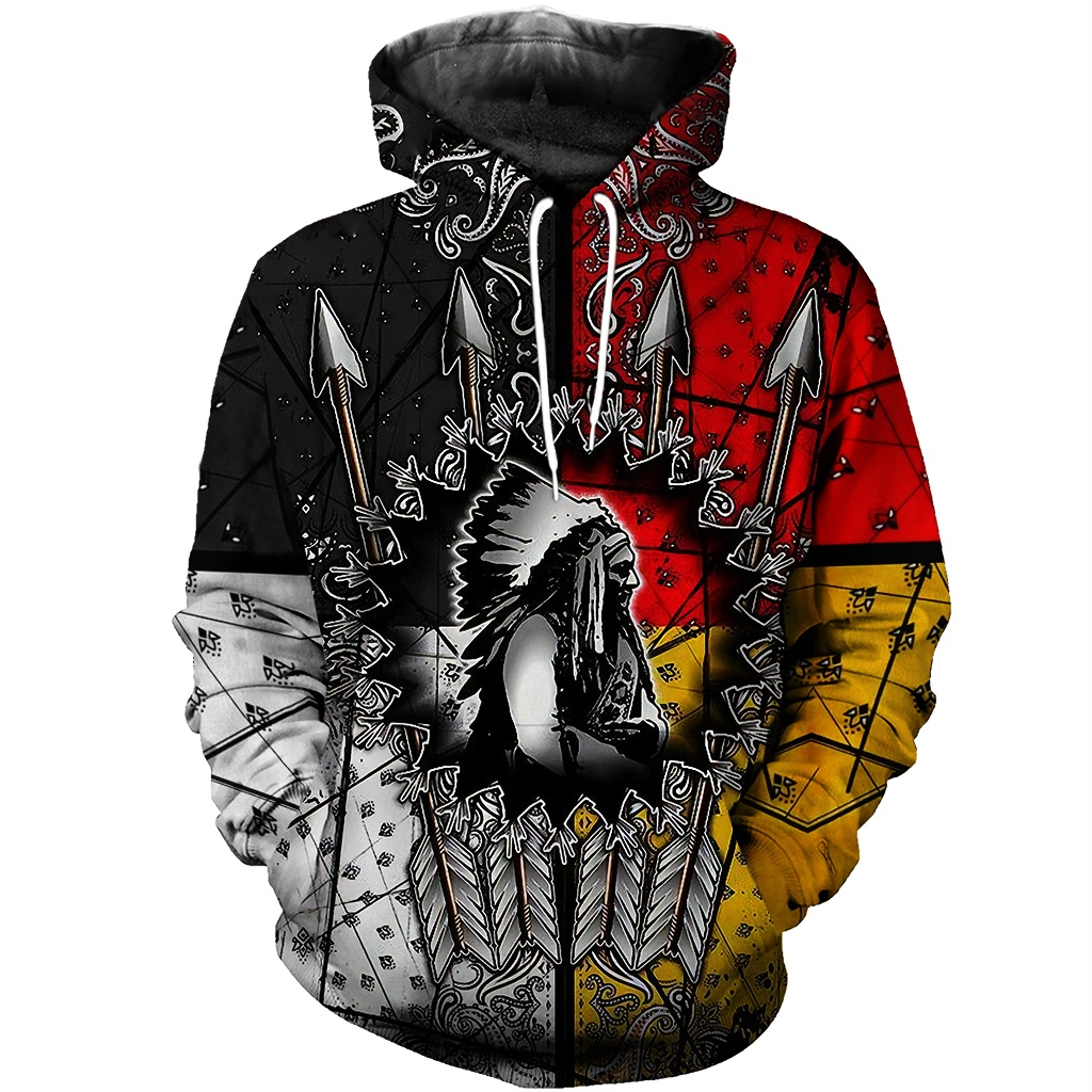 Awesome hoodie 3d all print Native American hoodie for Men and Women, T-Shirt, Zip Hoodies, Sweatshirt NQ225