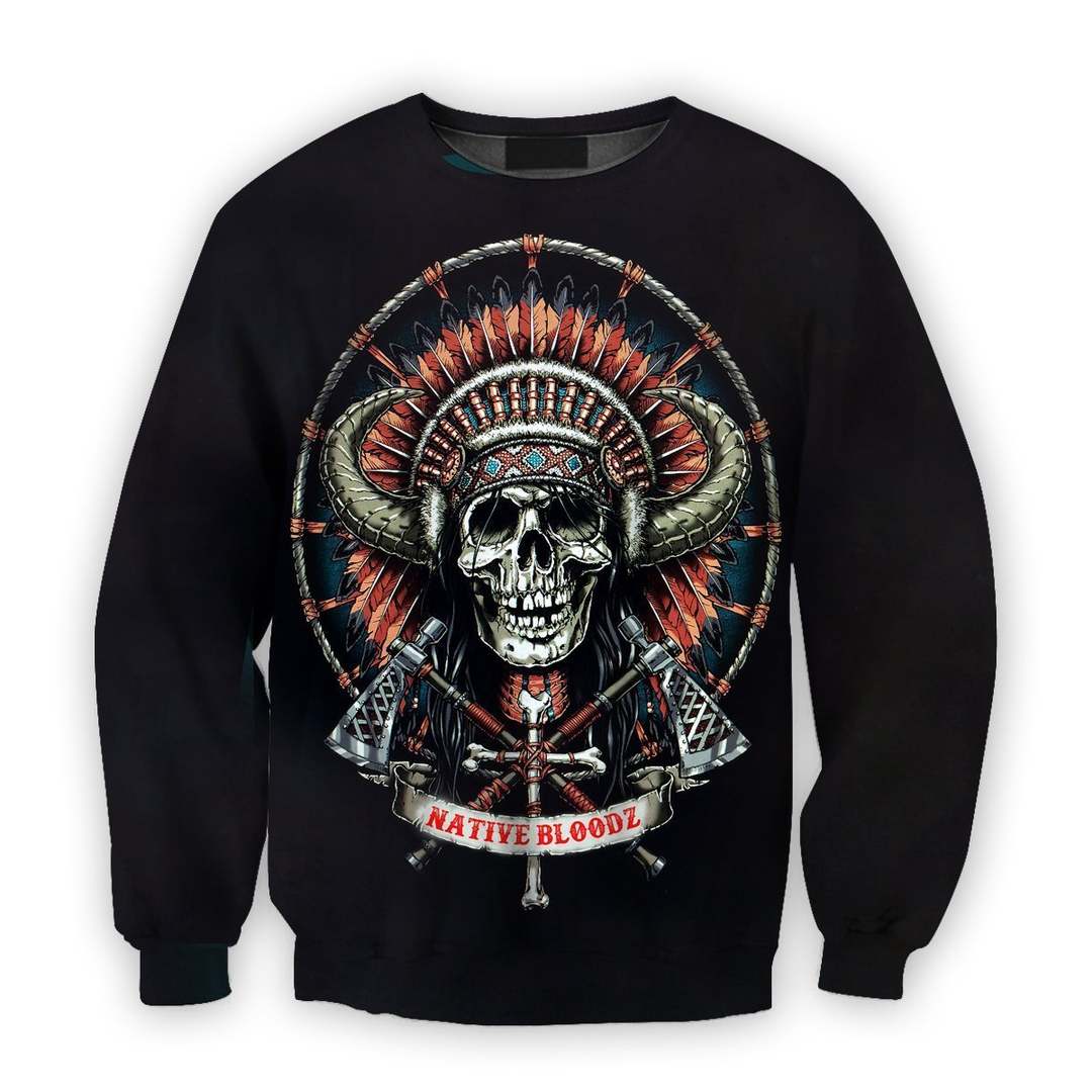 All Over Printed Native Blood Shirts