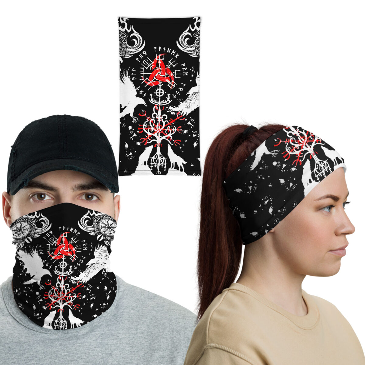 Awesome Hoodie Viking Neck Gaiter - NDG001