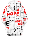 Awesome hoodie 3d all print Nope for Men and Women, T-Shirt, Zip Hoodies, Sweatshirt NQ301