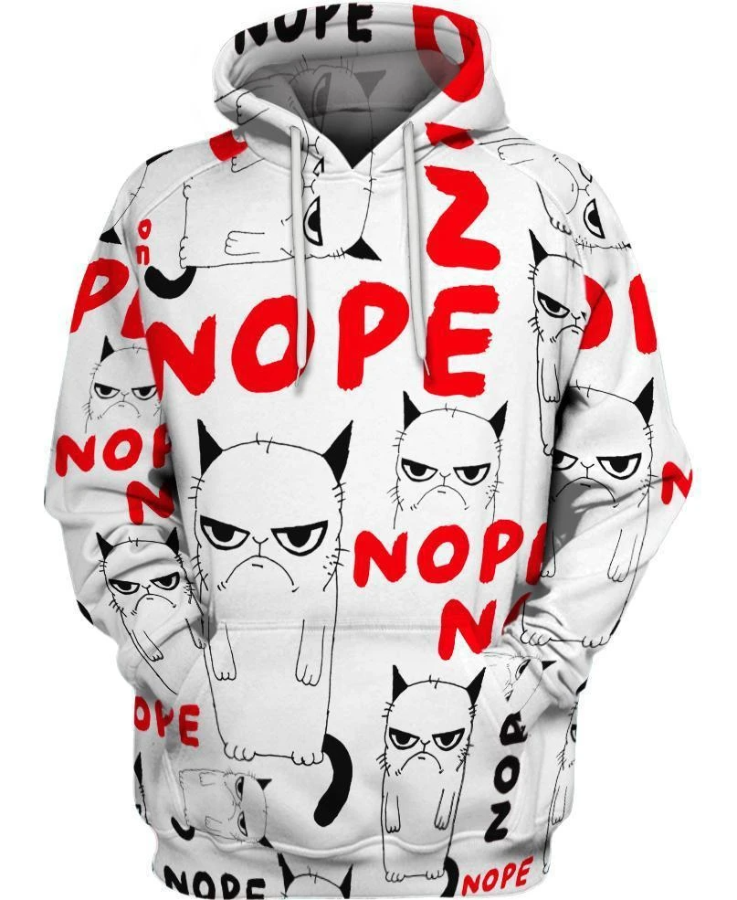 Awesome hoodie 3d all print Nope for Men and Women, T-Shirt, Zip Hoodies, Sweatshirt NQ301