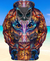 Awesome hoodie 3d all print Owl for Men and Women, T-Shirt, Zip Hoodies, Sweatshirt NQ306