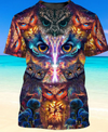 Awesome hoodie 3d all print Owl for Men and Women, T-Shirt, Zip Hoodies, Sweatshirt NQ306