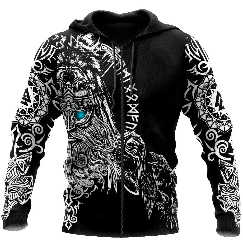 Awesome hoodie 3d all print Odin Viking Tattoo for Men and Women, T-Shirt, Zip Hoodies, Sweatshirt NQ149