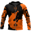 Awesome hoodie 3d all print Orange tattoo dragon and wolf for Men and Women, T-Shirt, Zip Hoodies, Sweatshirt NQ161