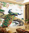 Awesome hoodied 3D Curtains peacock - VNC0002