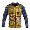 Awesome hoodie 3d all print Phraoh and Anubis Ancient Egypt for Men and Women, T-Shirt, Zip Hoodies, Sweatshirt NQ345