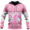 Awesome hoodie 3d all print Pink Happy Gnome for Men and Women, T-Shirt, Zip Hoodies, Sweatshirt NQ324