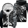 Awesome hoodie 3d all print Polynesian Lion for Men and Women, T-Shirt, Zip Hoodies, Sweatshirt NQ341