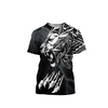 Awesome hoodie 3d all print Polynesian Lion for Men and Women, T-Shirt, Zip Hoodies, Sweatshirt NQ341