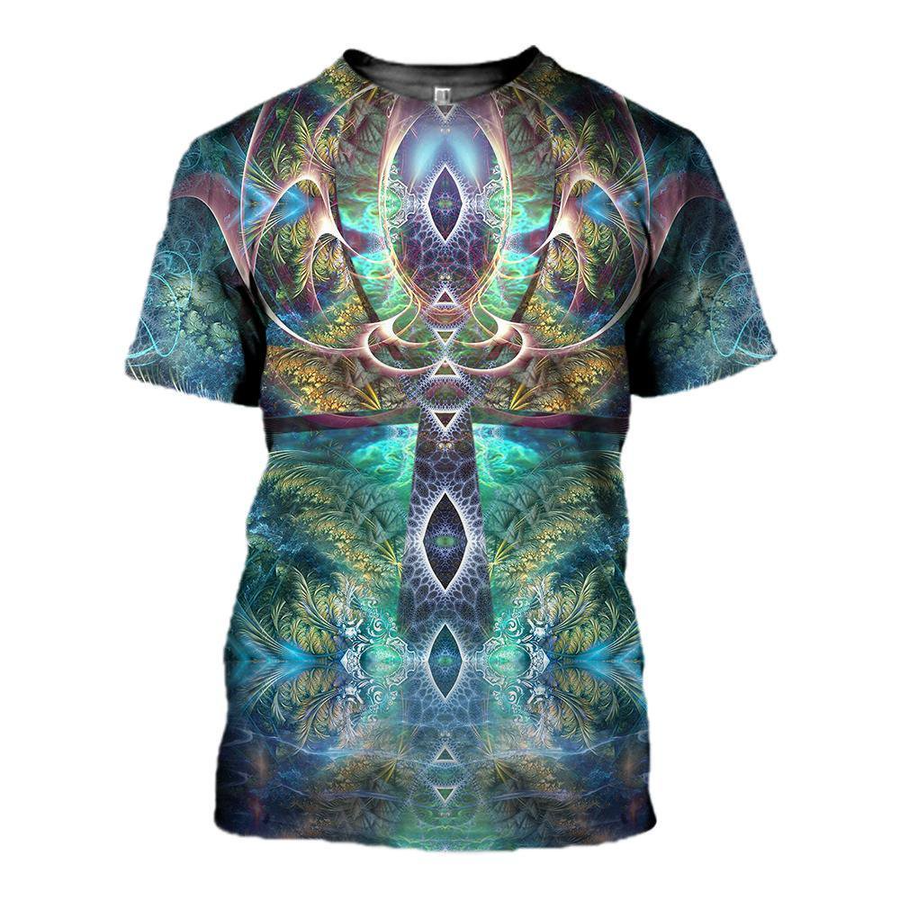 Awesome hoodie 3d all print Psychedelic Art Ankh for Men and Women, T-Shirt, Zip Hoodies, Sweatshirt NQ399
